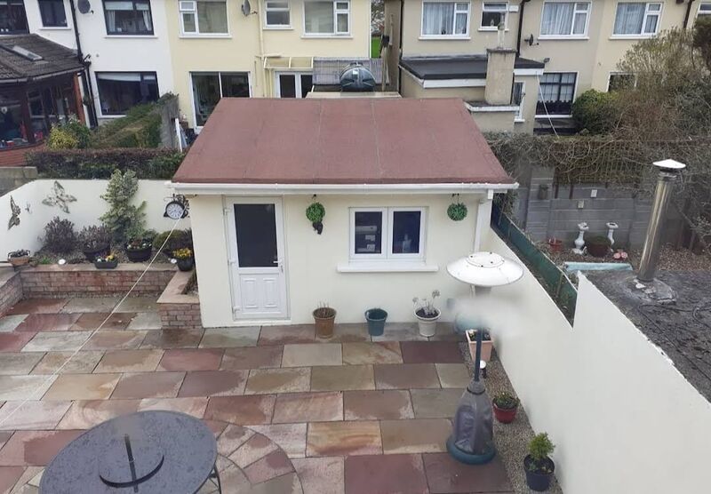 Professional gutter installation completed by Johnson's Roofing in Chorlton, Manchester area - High quality felt roofing installation